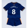 Newcastle United Sandro Tonali #8 Tredjeställ Barn 2025-26 Korta ärmar (+ Korta byxor)
